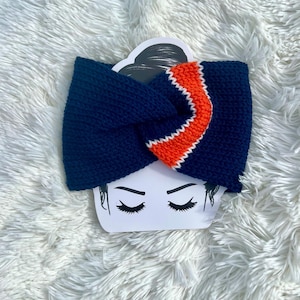 Detroit Tigers Inspired Knit Twisted Headband