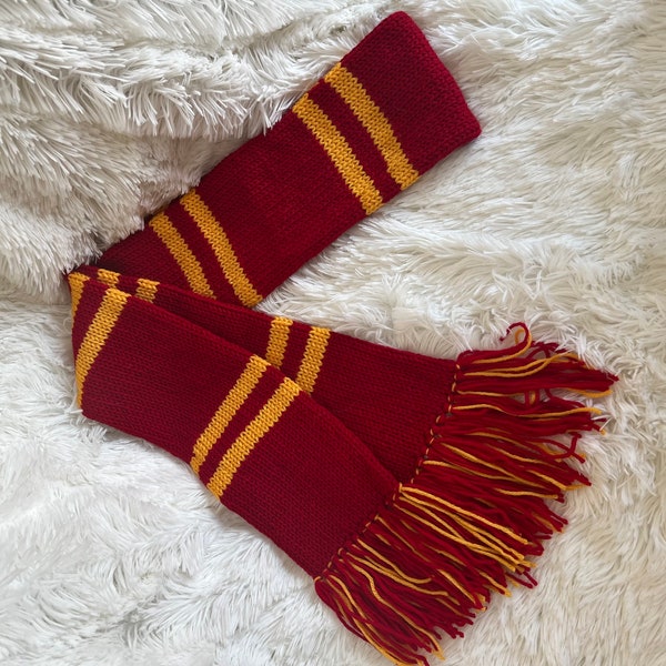 Wizard Inspired Knitted Scarf