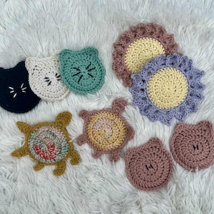 Crochet Pattern – Boo-Boo Buddy Ice Pack Holder for Kids | Animal & Flower Designs | Hot/Cold Gel Pack Cozy | PDF Digital Download
