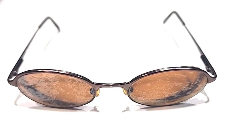 Ray Ban RB3103 W3096 Uptown Brown Metal Sunglasses Frame Only Italy NO Lenses image 2