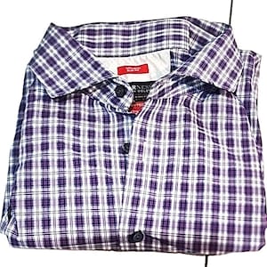 Mens Dress Shirt 17.5 32/33 - Etsy