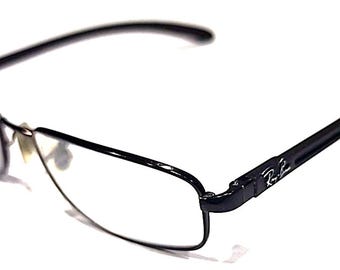 Gafas Ray-Ban RB8405 2511 marrones rectangulares de fibra de carbono 53-18 140