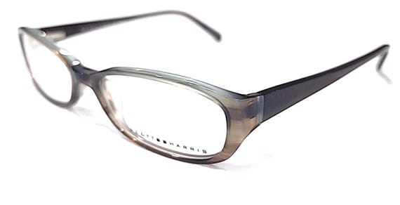 Scott Harris Europa SH257 03 Brown Blue Eyeglasses 53-15 135