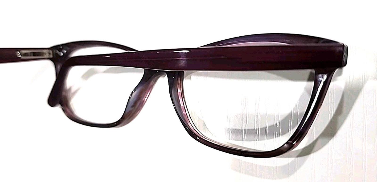 MAUI JIM MJO2114-59A Purple Violet Marbled Womens Eyeglasses Frames 53-16-135 Maui Jim NEW MJO2114 59A Purple Marble Cat Eye Eyeglasses  main image 4