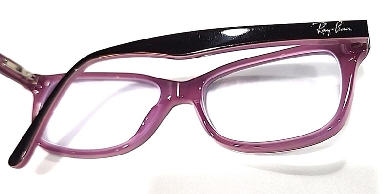 Ray Ban RB5228 2126 Brown Purple Square Eyeglasses 53-17 140 image 4