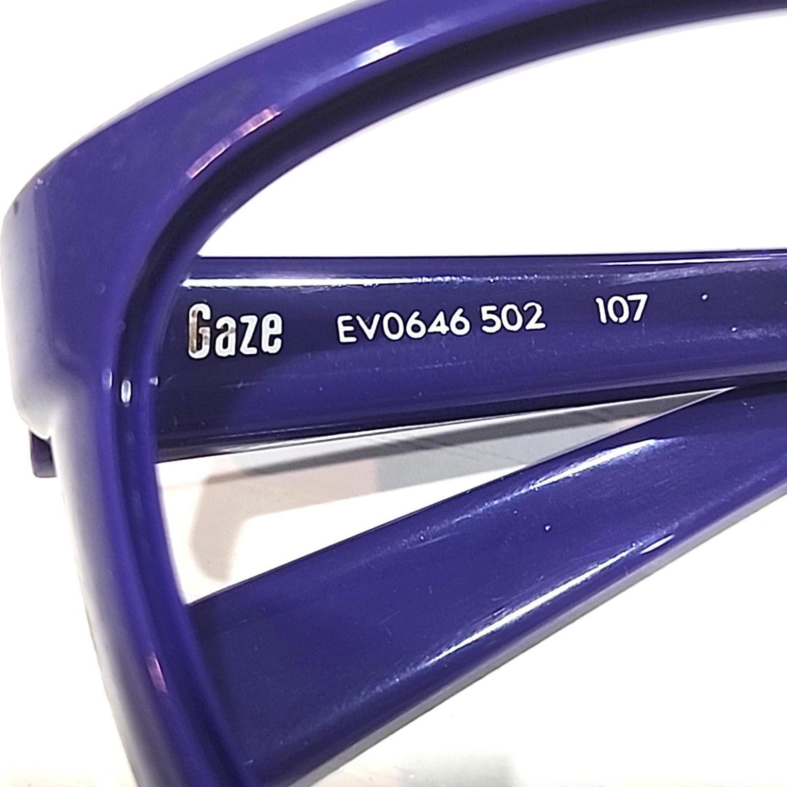 NIKE EV0646 502 Gaze No Lenses Purple Oval Sunglasses Frame 