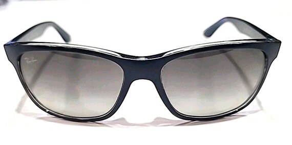 Ray Ban RB4181 6136/71 Blue Square Gray Gradient Sunglasses  display picture 2