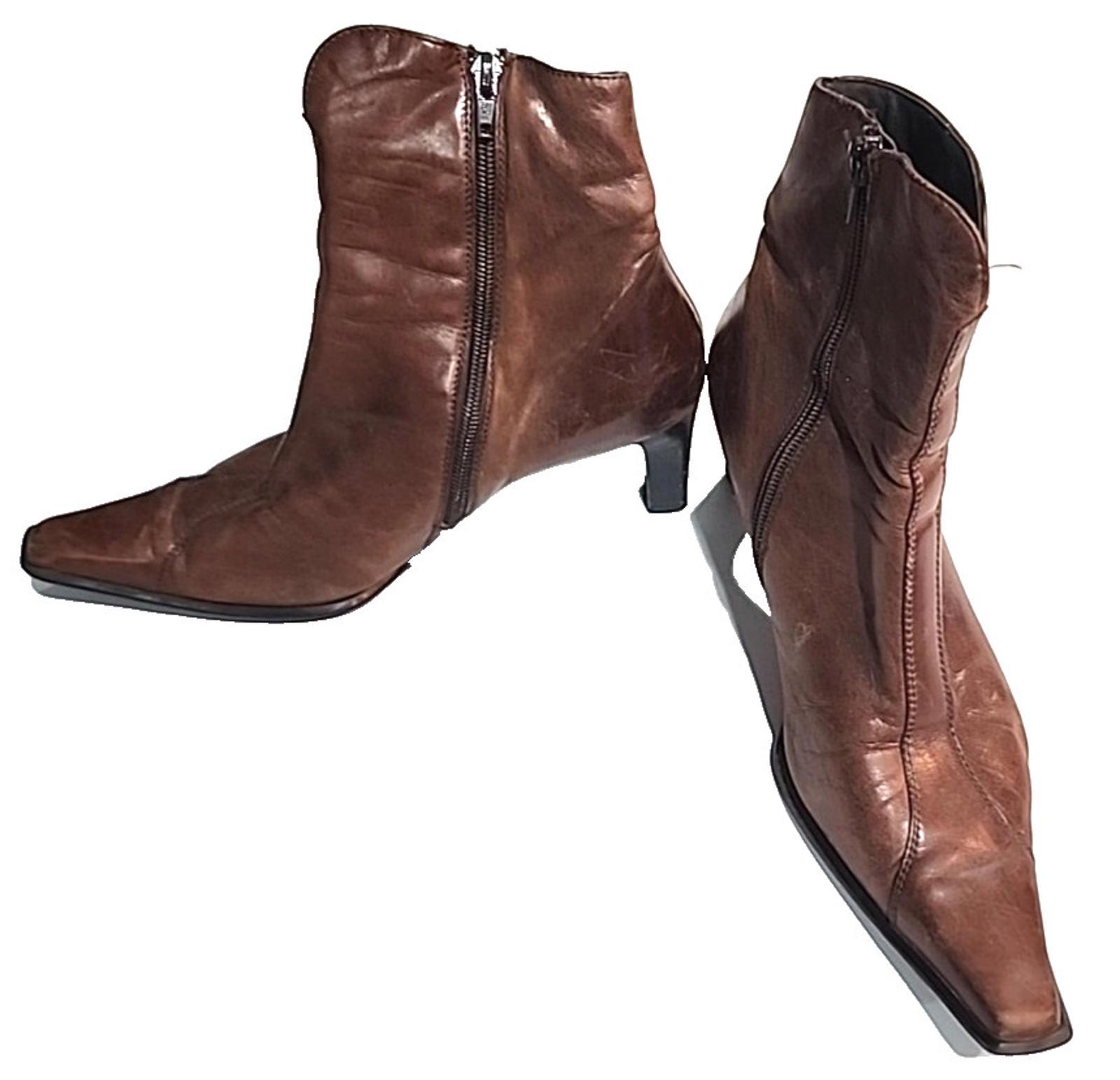 Paul Green Stivaletti Classici Donna – Pelle Morbida, Tacco Piatto 1,5 Cm, Made In Europe