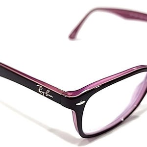 Ray Ban RB5228 2126 Brown Purple Square Eyeglasses 53-17 140 image 3