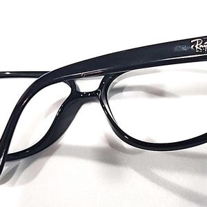 Ray Ban RB4124 601/71 Large Sz Black Pilot Sunglasses Frame No Lenses image 4