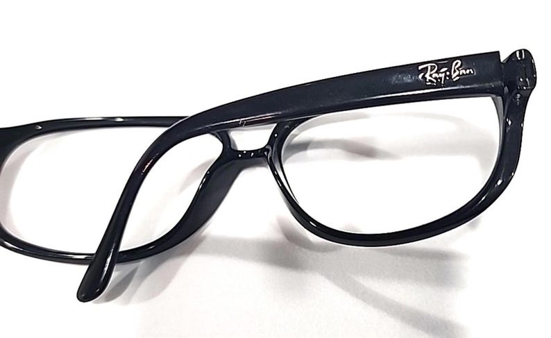Ray Ban RB4124 601/71 Large Sz Black Pilot Sunglasses Frame No Lenses image 4