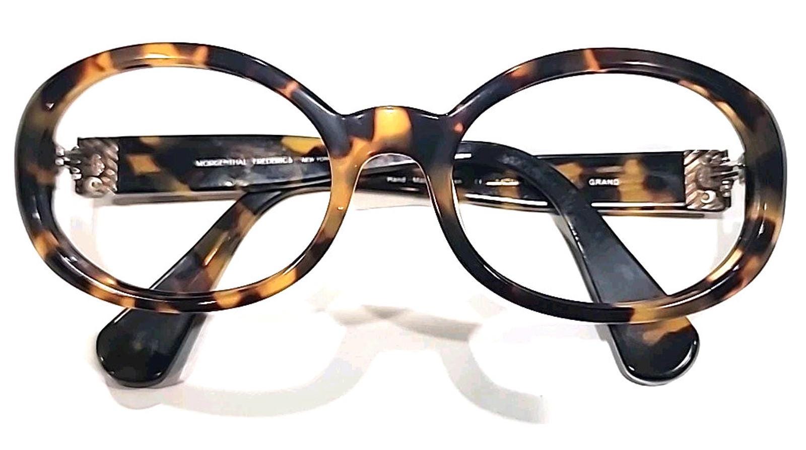 Morgenthal Frederics Grand Tortoise Oval Sunglasses Frame 54  display picture 1