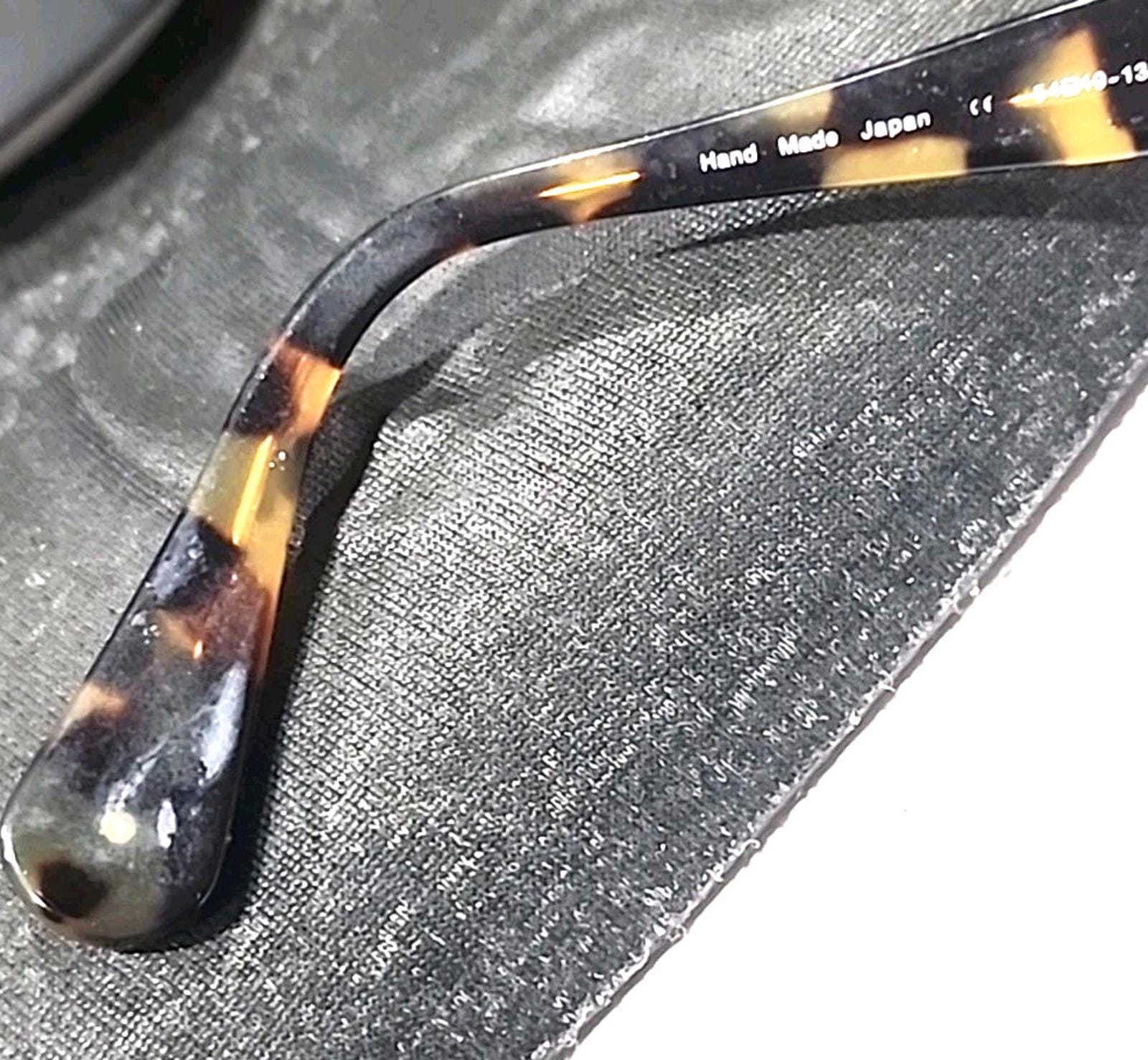 Morgenthal Frederics Grand Tortoise Oval Sunglasses Frame 54-19 135 Japan WA Morgenthal Frederics Sunglasses - Etsy main image 4