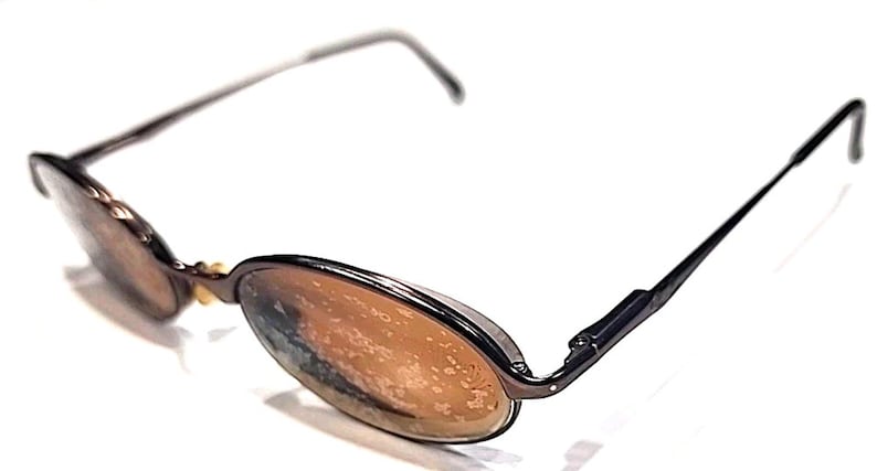 Ray Ban RB3103 W3096 Uptown Brown Metal Sunglasses Frame Only Italy NO Lenses image 1