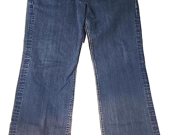 Seven7 Men’s Blue Jeans Straight Fit Denim Actual 34Wx29L S7A1