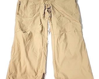 Smith's Workwear Tan Fleece Lined 5 Pocket Work Pants Nylon Actual 38W X 29L
