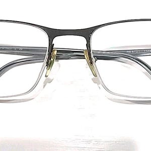 Okulary przeciwsłoneczne Ray Ban RB8721 1175 Black Metal Rectangle Half Rim Unisex 53-18 140