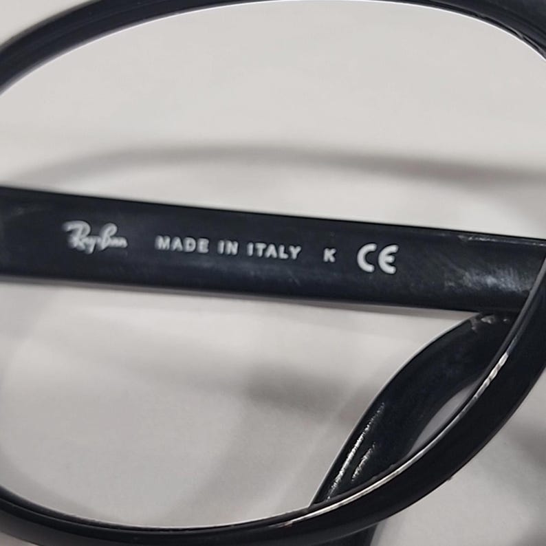 Ray Ban RB4124 601/71 Large Sz Black Pilot Sunglasses Frame No Lenses image 8