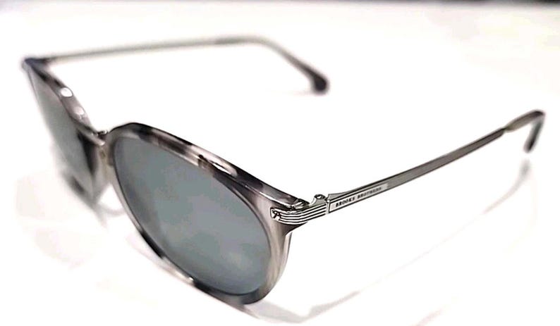 Brooks Brothers BB5039 No Lenses Gray Oval Sunglasses - Frame Only 56-17 145 image 1