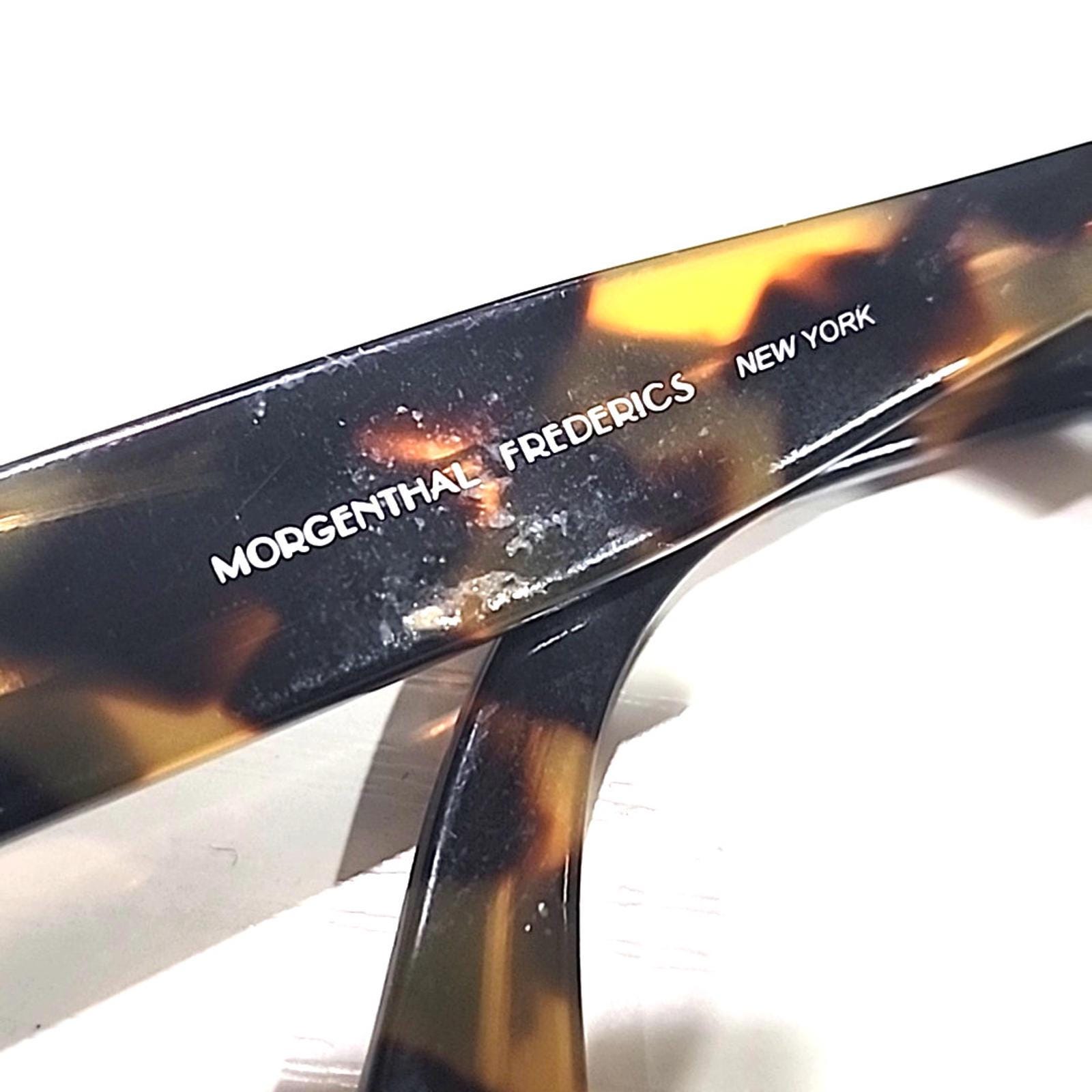 Morgenthal Frederics Grand Tortoise Oval Sunglasses Frame 54-19 135 Japan WA Morgenthal Frederics Sunglasses - Etsy main image 3