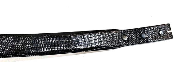 Clint Orms Select Java Lizard Skin Black Belt No … - image 3