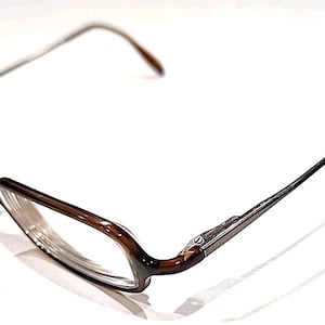 Ray Ban rb7004 2052 Brown Rectangle Eyeglasses Frame 48-16 135