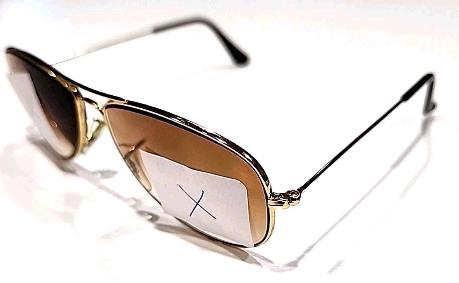 Ray Ban RB3362 Cockpit 001/51 No Lenses Gold Metal 