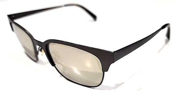 Warby Parker Markham 2306 Gunmetal Square Eyeglasses Sunglasses 54-18-145