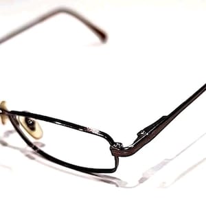 Ray Ban RB6096 2511 Brown Metal Rectangle Eyeglasses Frame 49-17 135