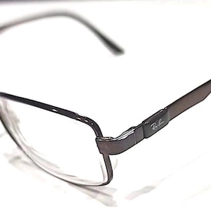 Ray Ban RB6155 2511 Brown Rectangle Eyeglasses Frame 53-17 140