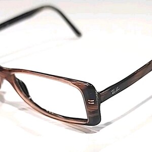 Ray-Ban RB5028 2016 Brown Pink Rectangular Eyeglasses Frames 51-16-135