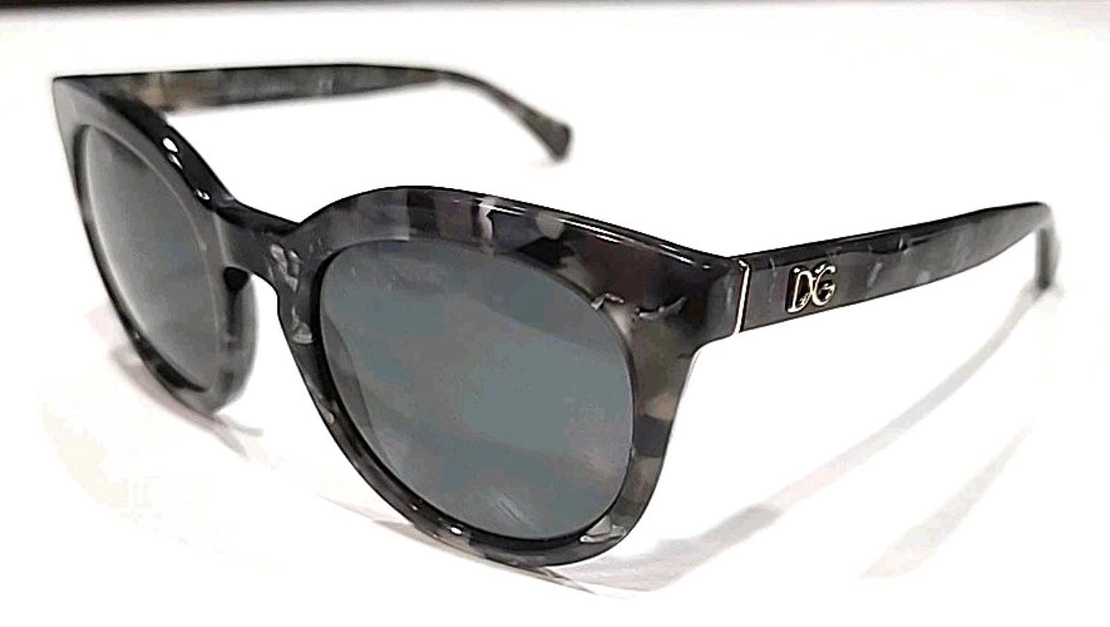 Dolce & Gabbana DG4249 2933/87 Black Gray Cat Eyes  display picture 1