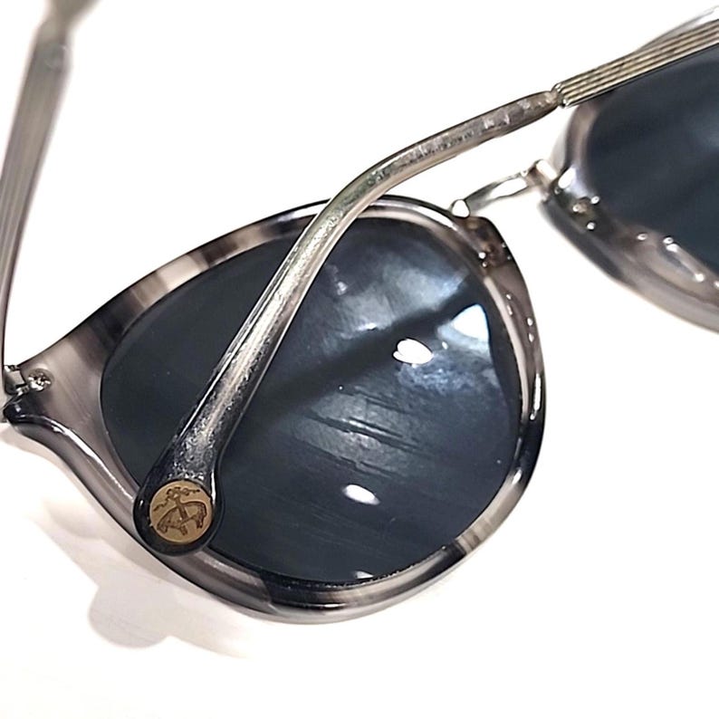 Brooks Brothers BB5039 No Lenses Gray Oval Sunglasses - Frame Only 56-17 145 image 7