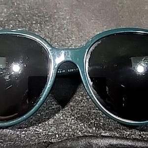 Giorgio Armani AR8043 528771 Vintage Green Round Gray Sunglasses 54-18 135 Italy