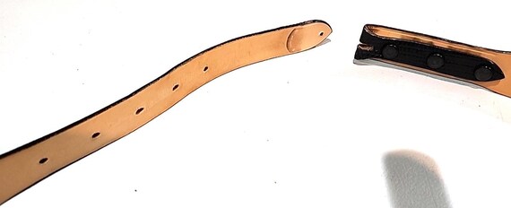 Clint Orms Select Java Lizard Skin Black Belt No … - image 5