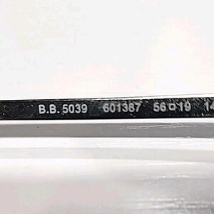 Brooks Brothers BB5039 No Lenses Gray Oval Sunglasses - Frame Only 56-17 145 image 4