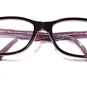 Ray Ban RB5228 2126 Brown Purple Square Eyeglasses 53-17 140 image 7