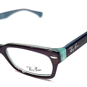Ray Ban Jr RB1533 3598 KIDS Purple Blue Rectangle Eyeglasses 47/16 130