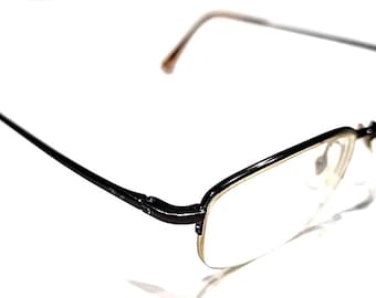 Gafas de sol Ray Ban RB6063 2511 de media montura metálica marrón, talla 49-19, 140