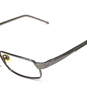 Nike 6025 060 Gunmetal Rectangle Eyeglasses Frame 53-16 140