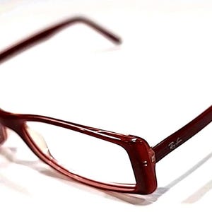 Ray-Ban RB5028 2073 Red Rectangular Eyeglasses Frames 49-16-135
