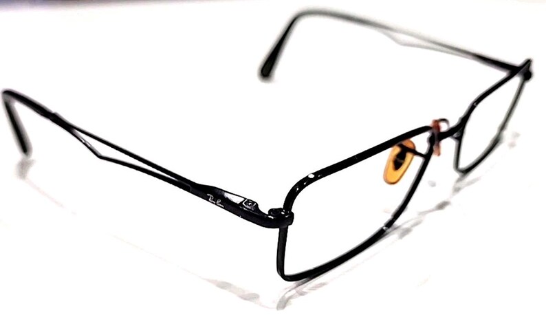 Gafas de sol Ray Ban RB6223 2509 con montura rectangular de metal negro, talla 53-17, 140 imagen 3