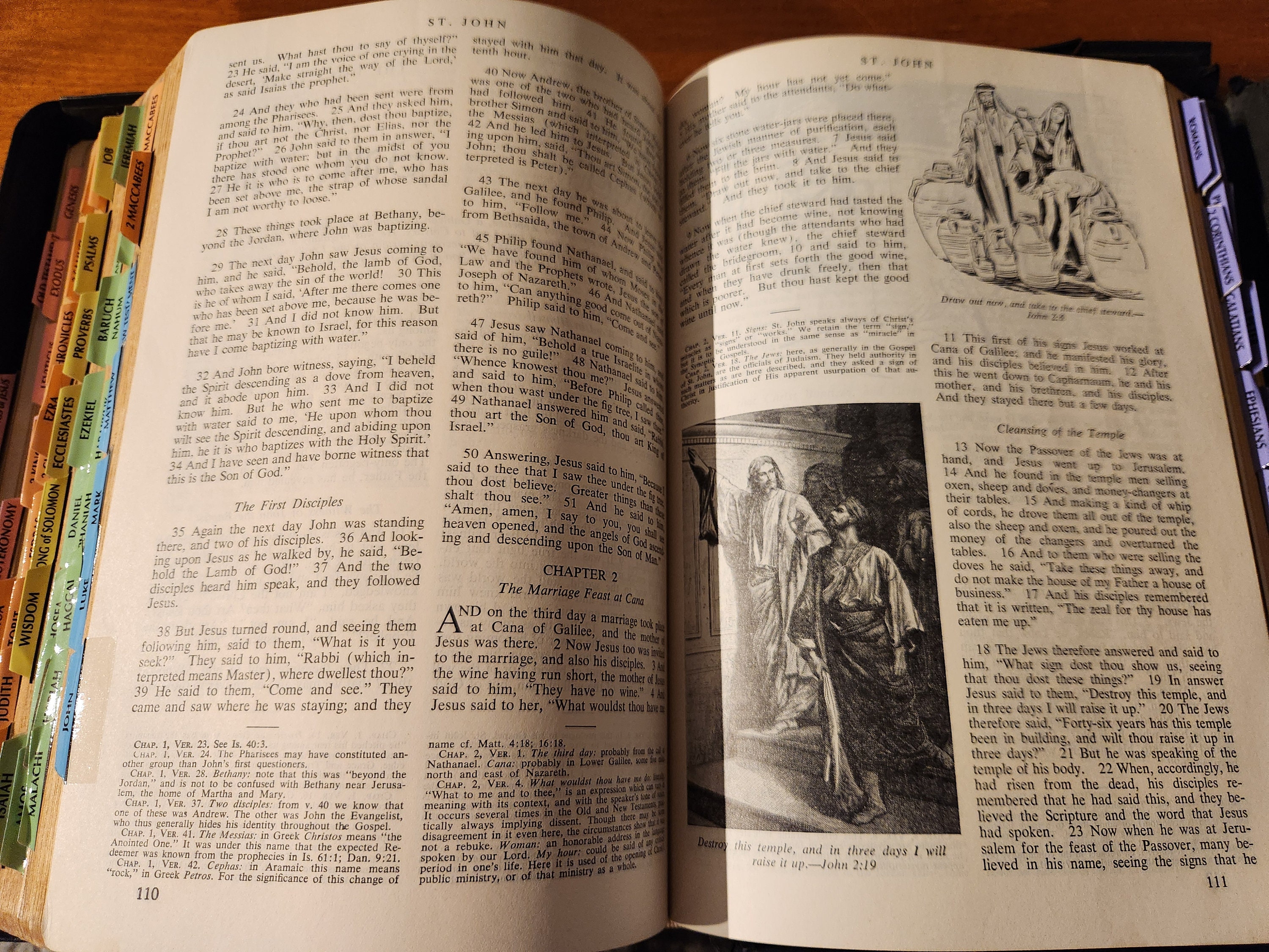 Vintage 1956 Confraternity Bible: Sacred Heart Edition - Etsy