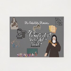 St. Edith Stein Digital Art Print
