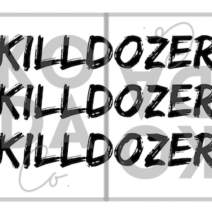 Killdozer SVG Bundle - Etsy