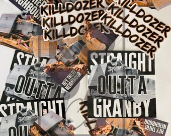 Killdozer Stickers