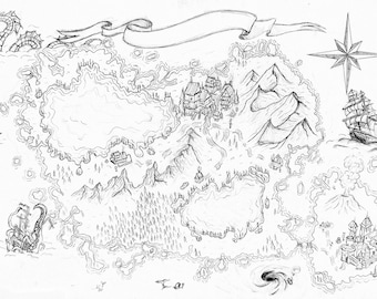 Digital Fantasy Map (another one)