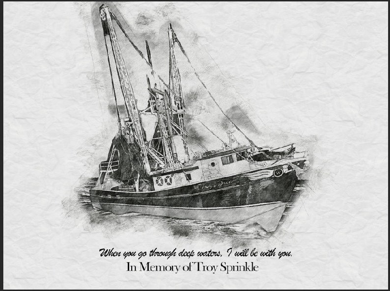 Custom Boat Painting, Custom Boat Drawing, Personalized Watercolor Boat