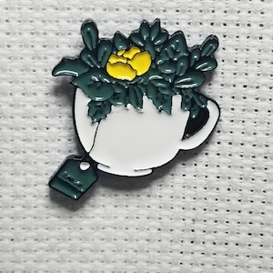 Teetasse Nadel Minder Magnet Halloween Nadelmagnet Kreuzstich Nähen Stickerei Faser Handwerk Teetasse
