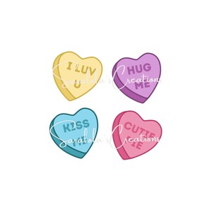 Candy heart Valentine's Day Cute and vulgar PNG